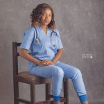 Nurse scrubs uniform