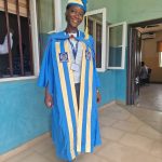 University graduation gown