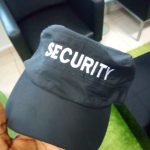 Security uniform cap